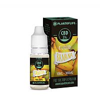Plant of Life CBD 3% E-Liquid Banana (300mg) - 10 ml 