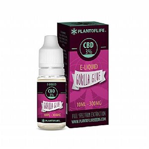 Plant of Life CBD 3% E-Liquid Gorilla Glue (300mg) - 10 ml 