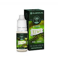 Plant of Life CBD 3% E-Liquid Kiwi (300mg) - 10 ml 