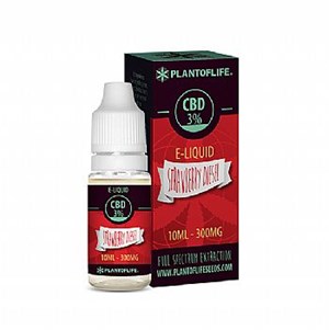 Plant of Life CBD 3% E-Liquid Strawberry Diesel (300mg) - 10 ml 