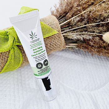 Cannalab Organics Αντιγηραντικό Serum Πολλαπλής Δράσης Προσώπου και Ματιών - 20ml
