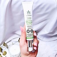 Cannalab Organics Κρέμα Νυκτός Σύσφιξης και Επανόρθωσης - 45ml