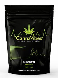 CANNAVIBES Ανθοί Κάνναβης BISCOTTI INDOOR 24% CBD