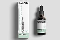 KANNABIO RESTORE CBD 5% + Εκχυλίσματα βοτάνων + Βιταμίνες (10ml)