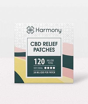Harmony Skin Relief CBD Έμπλαστρα (20mg) - 6τμχ 