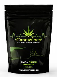CANNAVIBES Ανθοί Κάνναβης LEMON SKUNK 22% CBD