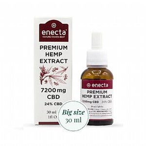 ENECTA CBD OIL DROPS 24% (7200mg) - 30ml