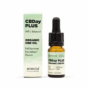 ENECTA CBDay Plus Full Spectrum CBD Oil 10% (1000mg) Balanced - 10ml