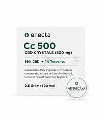 ENECTA Cc500 CBD Crystals 99% - 500mg (0.5g)