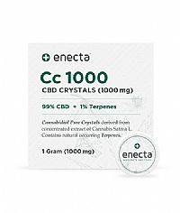 ENECTA Cc1000 CBD Crystals 99% - 1000mg (1g)