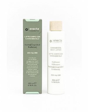 ENECTA Γαλάκτωμα Σώματος με Κανναβιδιόλη CBD 200mg - 200ml