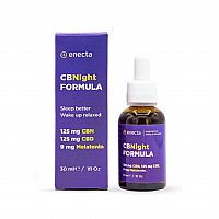 ENECTA CBNight Formula (CBD, CBN, Melatonin) - 30 ml 