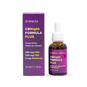 ENECTA CBNight Formula Plus (CBD, CBN, Melatonin) - 30 ml 