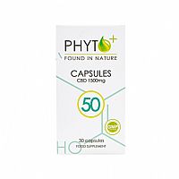 CBD CAPSULES 15% - 1500MG ORGANIC - PHYTO + - 30caps