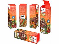 CanaPuff - Ηλεκτρονικό Τσιγάρο Μιας Χρήσης Rest 95% CBD - ONE USE - 1ml