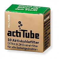 Φίλτρα ActiTube Extra Slim 6mm Ενεργού Ανθρακα 10 τεμάχια 