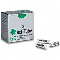 Φίλτρα ActiTube Slim 7mm Ενεργού Ανθρακα 50 Τεμάχια