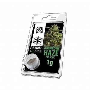Plant Of Life Solid 10% CBD Amnesia Haze Extraction - 1gr Plant Of Life Solid 10% CBD Amnesia Haze Extraction - 1gr