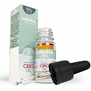 Cibdol 5% CBG & 2,5% CBD Oil - 10ml