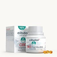 Cibdol CBD Softgels 15% (1500mg) - 60 Μαλακές Κάψουλες