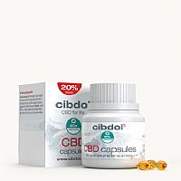 Cibdol CBD Softgels 20% (2000mg) - 60 Μαλακές Κάψουλες