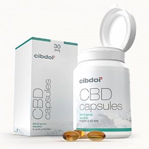 Cibdol CBD Softgels 30% (3000mg) - 60 Μαλακές Κάψουλες