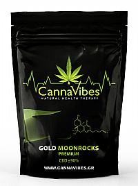 CANNAVIBES Ανθοί Κάνναβης GOLD MOONROCKS 90% CBD PREMIUM 