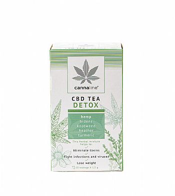 cannaline Τσάι με CBD DETOX - 20 x 1.5gr