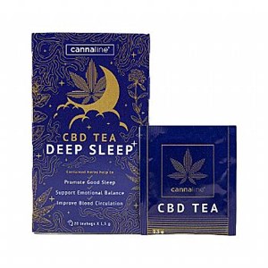 cannaline Τσάι με CBD DEEP SLEEP - 20 x 1.5gr