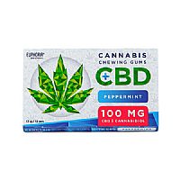 Euphoria CBD Chewing Gum Peppermint 
