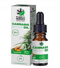Plant of Life Turmeric Oil With 6% CBD - 10 ml - Plant of Remedy