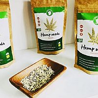 Cannadorra Βιολογικοί Αποφλοιωμένοι Σπόροι Κάνναβης - 1kg
