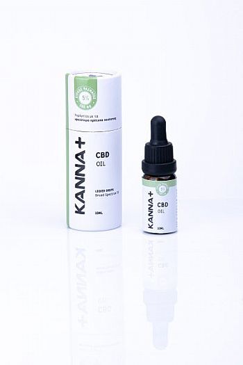 KANNA+ ΕΛΑΙΟ 5% CBD 500mg CBD - 10ml