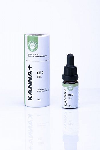 KANNA+ ΕΛΑΙΟ 20% CBD 2000mg CBD - 10ml