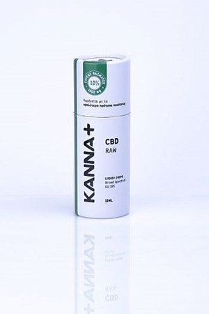 KANNA+ ΕΛΑΙΟ 10% CBD RAW 1000mg CBD - 10ml