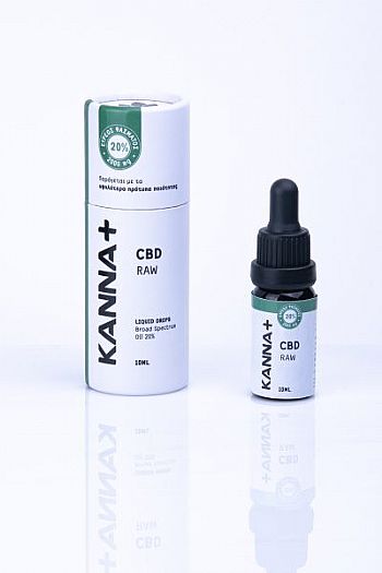 KANNA+ ΕΛΑΙΟ 20% CBD RAW 2000mg CBD - 10ml