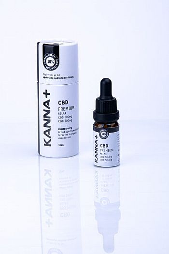 KANNA+ RELAX 10% CBD CBN 2x500mg - 10ml