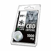 99% CBD POWDER/CRYSTALS (PURE CBD) PLANT OF LIFE- 1000 mg 