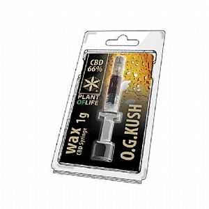 Plant Of Life CBD Wax 66% OG Kush - 1ml 