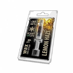 Plant Of Life CBD Wax 66% Lemon Haze - 1ml 