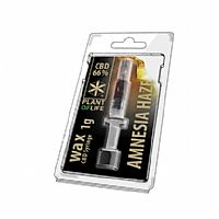 Plant Of Life CBD Wax 66% Amnesia Haze - 1ml 
