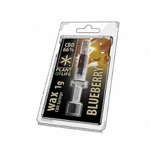Plant Of Life CBD Wax 66% Blueberry - 1ml 
