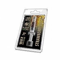 Plant Of Life CBD Wax 66% Strawberry Diesel - 1ml 