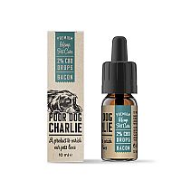 POOR DOG CHARLIE BACON 2% CBD PET OIL DROPS 200MG CBD - 10ml