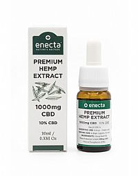  ENECTA CBD OIL DROPS 10% (1000mg) - 10ml