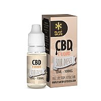 Plant of Life CBD 1% E-Liquid Sour Diesel (100mg) - 10 ml 