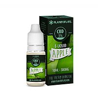 Plant of Life CBD 3% E-Liquid Apple (300mg) - 10 ml 